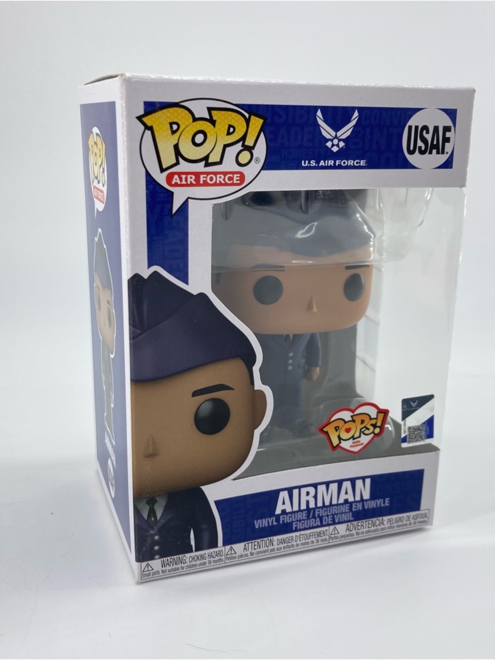 Funko Pop! Vinyl: U.S. Air Force - Airman New, box may have minor wear
